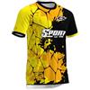 HULG T-Shirt MTB, T-Shirt MTB Enduro, Maglia da Ciclismo, Maglia A Maniche Corte MTB BMX Downhill Traspirante E Ad Asciugatura Rapida