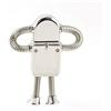 MySixKeen Chiavetta USB 3.0 da 32 GB, novità ad Alta velocità Simpatica Forma di Robot Pen Drive Memory Stick Thumb Drive Pendrive USB Drives (Argento)
