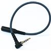 ABLET Cavo di prolunga per cuffie da 3,5 mm, cavo audio stereo TRRS da maschio a femmina da 3,5 mm, ad angolo retto a 4 poli, da maschio da 3,5 mm a f