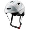 ROCKBROS Casco Bici Bambino 6-18 Anni, Casco per Bambini Ragazzi Bicicletta, Sicurezza Protezione Traspirante Regolabile 54-58cm, per Skateboard Monopattino Scooter MTB, Grigio