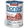 Monge Monoprotein Solo per Cani da 400 gr Gusto Agnello