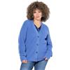 gs1 data protected company 4069787000005 Ulla Popken Strickjacke, Uni mit Großen Knöpfen Maglione Cardigan Donna