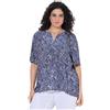 gs1 Data Protected Company 4069788000004 Tunika, Muscheln, A-Linie, Tunika-Ausschnitt, Halbarm Tunica, Conchiglie, Linea A, Scollo a Tunica, Mezza Manica Donna (Pacco da 1)