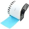BETCKEY - 1 Rotolo DK-22205 Etichette a Lunghezza Continua Compatibile con Brother, 62mm x 30.48m, 1 Etichette Colorate Blu per Stampanti di Etichette Brother QL