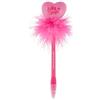 Legami - Penna a Sfera con Cuore Luminoso, Love is Magic, Inchiostro Rosa, Penna Led per Scrivere per Bambini e Adulti, Punta da 0,7 mm, Cuore