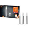 LEDVANCE Set di estensione lampada da giardino Smart LED con 5 poli, catena luminosa dimmerabile con controllo wireless, tecnologia Zigbee, temperatura di colore 2000-6500 K, 3 W per 420 lm