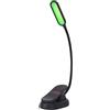 LXSINO Green Book Light, lampada per terapia a luce verde per emicrania, ansia e insonnia, a clip, senza sfarfallio, LED da 520 nm con luminosità regolabile