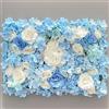 WEIDU 1 pz Fiori di Rosa di Seta Sfondo 3D Parete Decorazione di Nozze Fiore Artificiale Pannello murale per Decorazioni per la casa fondali per Feste Baby Shower