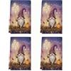 Generic Set di 4 strofinacci da cucina con gnomo, fantasmi festivi fantasmi zucche di Halloween, morbidi, assorbenti, per cucina, regalo di inaugurazione della casa, elementi essenziali per la casa, 40,6 x 61