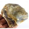1512 Ct Agata Bianca Naturale Curativa 74 X 66 Mm Minerale Grezzo Campione