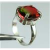 Anello In Gemma Di Tourmalina Acquamarina Oval 19,45 Ct Regalo Di Anniversario