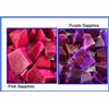 Zaffiri Naturali Rosa E Viola Africani 2000 Ct Gemme Grezze Lucide Lotto AD841