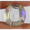 Naturale Arcobaleno Topazio Mistico 7.65 Cuscino CT Gemma Certificato E19793