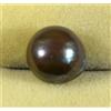 Naturale 7,15 Ct Perla Taitiana Grigio Nera Del Mare Del Sud Gemma Rotonda E3681