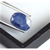 Naturale 2.95 Carato Zaffiro Blu Ovale Gemma Certificato B78212 Nuovo Prodotto