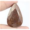 217.80 CT Naturale Madagascar Dorato Marrone Zaffiro 41 X 26 MM Pera Gems E13423