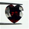 Naturale Forma Cuore 3.95 CT Rosso Rodolite Granato Gemma Certificato CA17 Ebay