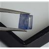 Taglio Quadrato Naturale Zaffiro Blu 2.10 KT Loose Gemma Free Certificato B78300