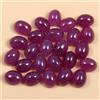 7x5 MM 100% Naturale Burma Rosso Rubino Cabochon Loose Non Scaldato Gemma 10 Pcs