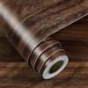 FunStick Carta da Parati per Armadio Legno Noce Carta Adesiva per Mobili Cucina Marrone Pellicola Adesiva per Piano di Lavoro Tavolo Scrivania Rivestimento Cucina Mobili Effetto Legno Lavabile 40CMx2M