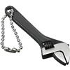 tooloflife BE-TOOL - Chiave regolabile da 6,3 cm, colore: Nero