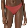 Amazon Essentials Pezzo Inferiore del Bikini Classico (Disponibile in Taglie Forti) - Colori Fuori Produzione Donna, Rosso Mattone, XL Plus