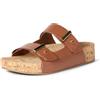 Amazon Essentials Sandali a Fascia in Shearling Sintetico con Suola in Sughero Donna