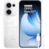 OPPO RENO 13 5G 12GB RAM 256GB AI PLUME WHITE 120HZ 50MP, 6,59 ITALIA NO BRAND