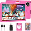 Dghrti Tablet Android 15 11 Pollici Tablet per Bambini 24 GB 256 GB/2 TB Octa Core