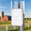 CINAMON AX1800 Ripetitore WiFi da Esterno WiFi 6, Range Extender Outdoor Dual Band 1800M
