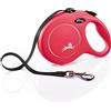 Flexi - New Classic L 8M Leash Tape Red Max 50Kg - (600.7796)