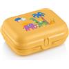 Tupperware To Go Twin giallo Safari misura 2 contenitore per il pranzo doppia scuola scuola asilo sandwich box bambini