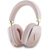 CG-Mobile Guess - Cuffie intrauricolari con logo a triangolo metallizzato - Rosa