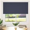 vidaXL Tenda a rullo oscurante blu navy 150x150 cm larghezza del tessuto 146,6 cm
