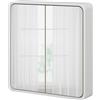 VICCO Armadio a specchio per il bagno Vicco Arla Bianco/quercia 60 x 60 cm, Model 50156