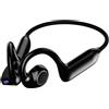 Avizar, cuffie da collo Bluetooth con fotocamera da 8MP e intelligenza artificiale, colore nero