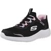 Skechers Bambine e Ragazze Bounder Simple Cute Slip-in ALLENATRICE | Casual, slip-in, memory foam raffreddato ad aria, lavabile in lavatrice