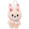 Generic Stays Fans - Portachiavi in peluche SKZ da 10 cm, 3° bambola da riunione con mantello staccabile (Foxi.ny)