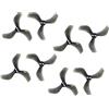 GEMFAN 4 paia 2216S elica a 3 pale CW CCW PC paddle per RC Quadcopter accessori fai da te (nero)