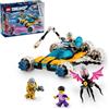 LEGO DREAMZzz Mr. Oz's Space Car Toy, set di costruzione di veicoli trasformativi, include minifigure della serie TV Mr. Oz, Albert e Jayden, giocattolo Space Shuttle, regalo per ragazzi e ragazze