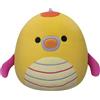 Squishmallows Leif SQCR05375 - Drago marino giallo con ventre a strisce, 19,1 cm, multicolore