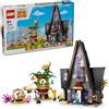 LEGO Cattivissimo Me I Minions e la Villa della Famiglia di Gru, Set dal Film della Illumination con Casa Giocattolo e Casetta sull'Albero da Costruire, Giochi per Bambini e Bambine da 8 Anni 75583