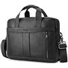 BAGZY Borsa a Tracolla 24 Ore Ventiquattrore Pelle Porta Documenti e PC 15.6 Pollici da Lavoro, Cartella Portadocumenti Business Regalo Uomo