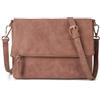 Gladdon borsa tracolla donna, borse donna con 3 scomparti, cartella con multitasche per contenere ciò di cui una donna ha bisogno, morbida e facile da usare