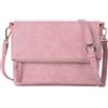 Gladdon borsa tracolla donna, borse donna con 3 scomparti, cartella con multitasche per contenere ciò di cui una donna ha bisogno, morbida e facile da usare