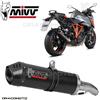 MIVV Scarico KTM 1290 SUPERDUKE GT 2022 2023 MIVV Oval Carbonio CC