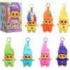 Just Play HAPPY HAUL Good Luck Trolls Peluche in Vinile con Clip a Sorpresa