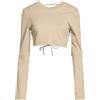 JACQUEMUS - Crop top - Khaki