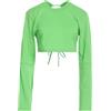 JACQUEMUS - Crop top - Verde