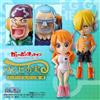 Bandai One Piece Figure ONEPI NO MI Gashapon Egg Head Set di 4 dal Giappone Anime...